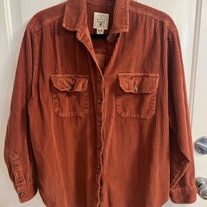 Billabong Terracotta Corduroy Shirt